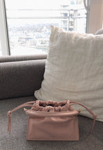 Load image into Gallery viewer, Mini Bom Rouched Leather Bag