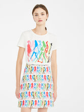 Load image into Gallery viewer, Summer Cotton Donald Robertson Print Skirt
