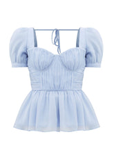 Load image into Gallery viewer, Short Sleeve Chiffon
