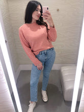 Load image into Gallery viewer, Band Collar Raglan Pullover