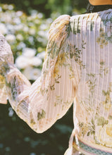 Load image into Gallery viewer, Amelie Pintuck Flounce Dress