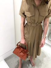 Load image into Gallery viewer, Bom Rouched Leather Bag