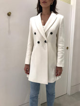 Load image into Gallery viewer, Wool Blend Double Breasted Lined