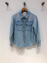 Load image into Gallery viewer, Drapey Denim Jacket