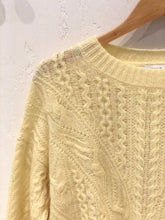 Load image into Gallery viewer, Open Knit Cable Crew