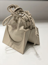 Load image into Gallery viewer, Pouch Rouched Leather Bag