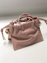 Load image into Gallery viewer, Mini Bom Rouched Leather Bag