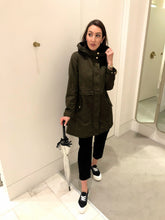 Load image into Gallery viewer, Ruffle Raincoat Hooded