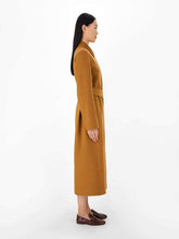 Load image into Gallery viewer, Boario Double Face Wool Long Belted