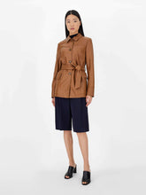 Load image into Gallery viewer, Oste Button Leather Jacket