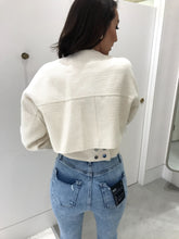 Load image into Gallery viewer, Basket Weave Cropped  Jacket