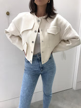Load image into Gallery viewer, Basket Weave Cropped  Jacket