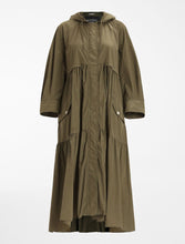 Load image into Gallery viewer, Nora Oversize Ruffle Rainjacket