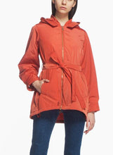 Load image into Gallery viewer, Chieti Short Belted Raincoat
