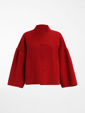 Load image into Gallery viewer, Chiffon Wool Double Face Ruffle
