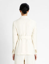Load image into Gallery viewer, Ananas Linen Belted Blazer