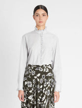 Load image into Gallery viewer, Afgano Cotton Poplin Ruffle Shirt