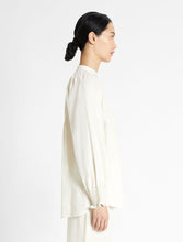Load image into Gallery viewer, Liegi Puff Sleeve Mandarin Top