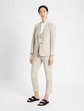 Load image into Gallery viewer, Canasta Seersucker Cropped Pant
