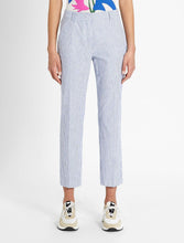 Load image into Gallery viewer, Canasta Seersucker Cropped Pant