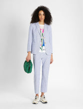 Load image into Gallery viewer, Canasta Seersucker Cropped Pant