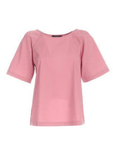 Load image into Gallery viewer, Torre Flutter Sleeve Silk Tee