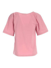 Load image into Gallery viewer, Torre Flutter Sleeve Silk Tee