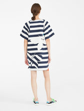 Load image into Gallery viewer, Zenobia Short Butterfly Striped Dresss