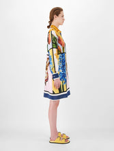 Load image into Gallery viewer, Laccio Silk Printed Shirt Dress