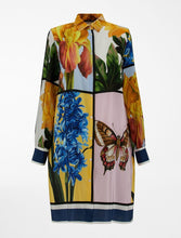 Load image into Gallery viewer, Laccio Silk Printed Shirt Dress