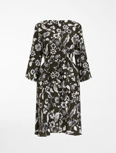 Load image into Gallery viewer, Fischio Silk Belted Length Dress