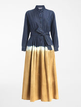 Load image into Gallery viewer, Dorina Tie Dye Denim Effect Dress