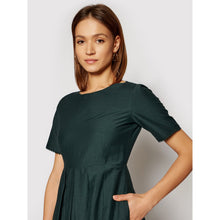 Load image into Gallery viewer, Edere Cotton Linen Pleated Dress