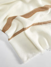 Load image into Gallery viewer, Zingaro Long Wool Cashmere Stripe