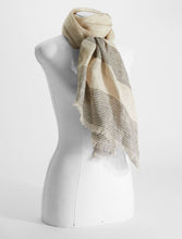 Load image into Gallery viewer, Osvaldo Linen Striped Scarf