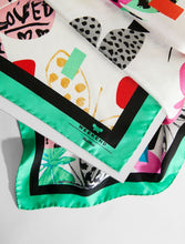 Load image into Gallery viewer, Bernini Square Silk Donald Robertson