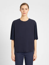 Load image into Gallery viewer, Bugia Pleated Sleeve Tee