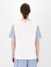 Load image into Gallery viewer, Bolivar Cotton Poplin Beaded Tee