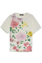 Load image into Gallery viewer, Panno Silk Front Cotton Back Tee