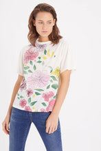 Load image into Gallery viewer, Panno Silk Front Cotton Back Tee