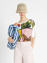 Load image into Gallery viewer, Ariete Silk Front Dropped Shoulder Top