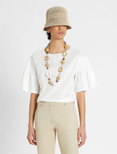 Load image into Gallery viewer, Vanesio Jersey Smocked Flutter Sleeve