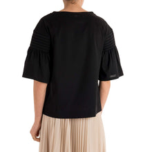 Load image into Gallery viewer, Vanesio Jersey Smocked Flutter Sleeve