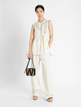 Load image into Gallery viewer, Ferito Short Sleeve Scalloped Shirt