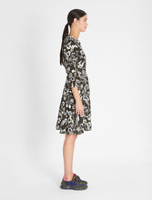 Load image into Gallery viewer, Fischio Silk Belted Length Dress