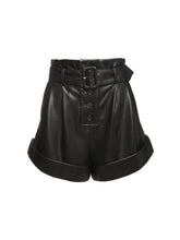 Load image into Gallery viewer, Faux Leather Short