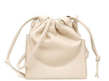 Load image into Gallery viewer, Pouch Rouched Leather Bag
