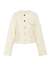 Load image into Gallery viewer, Basket Weave Cropped  Jacket