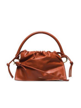 Load image into Gallery viewer, Bom Rouched Leather Bag